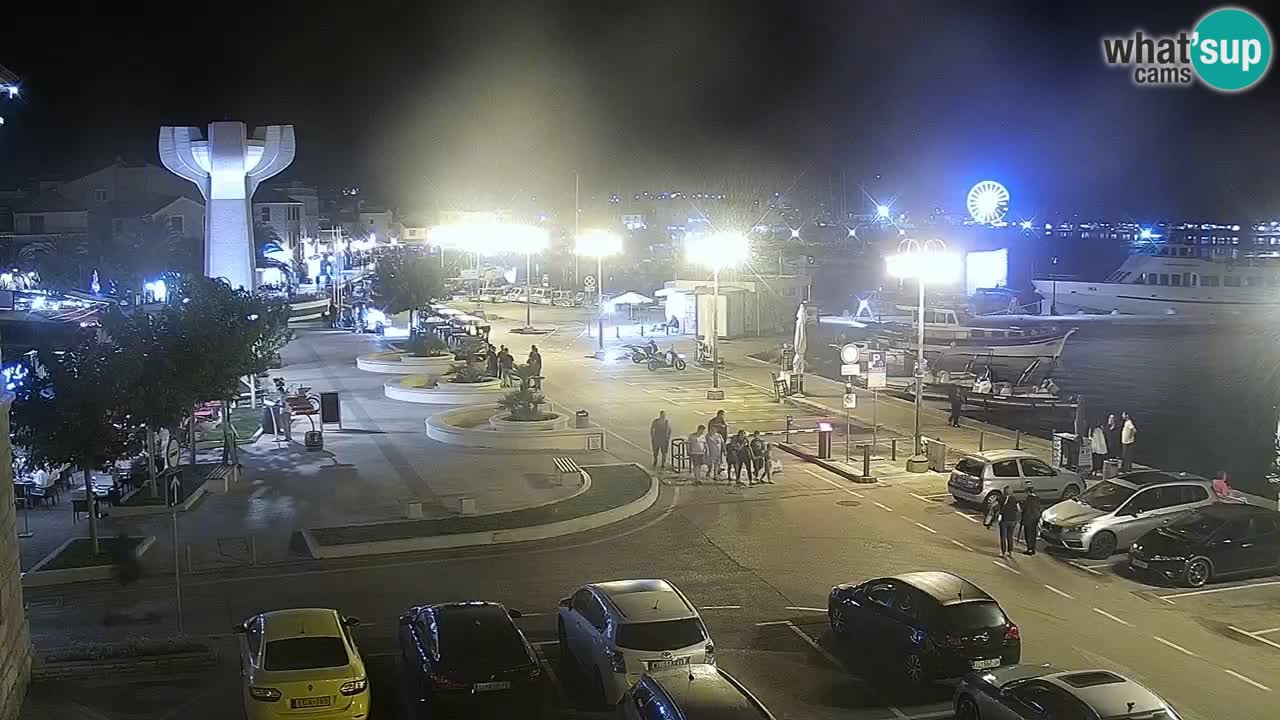 Vodice webcam – marina i meer