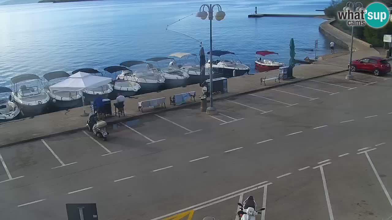 Vodice Live webcam – marina and  seafront