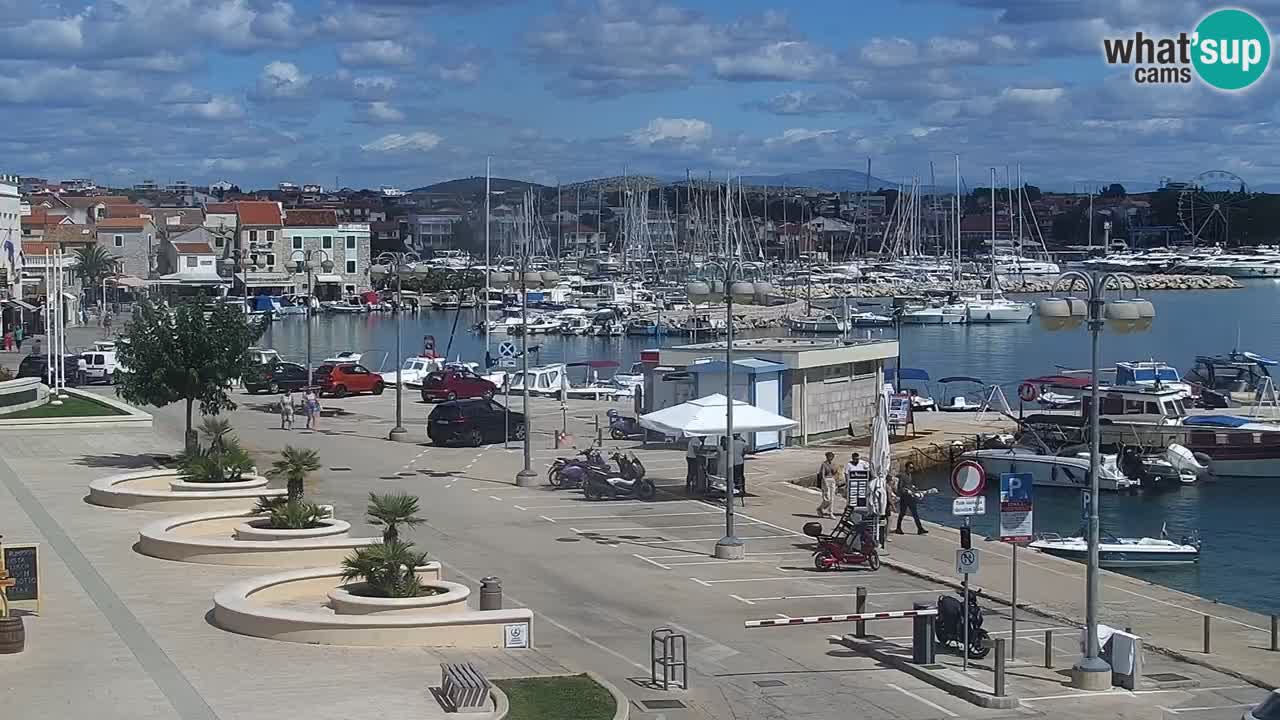 Vodice livecam – marina e il lungomare