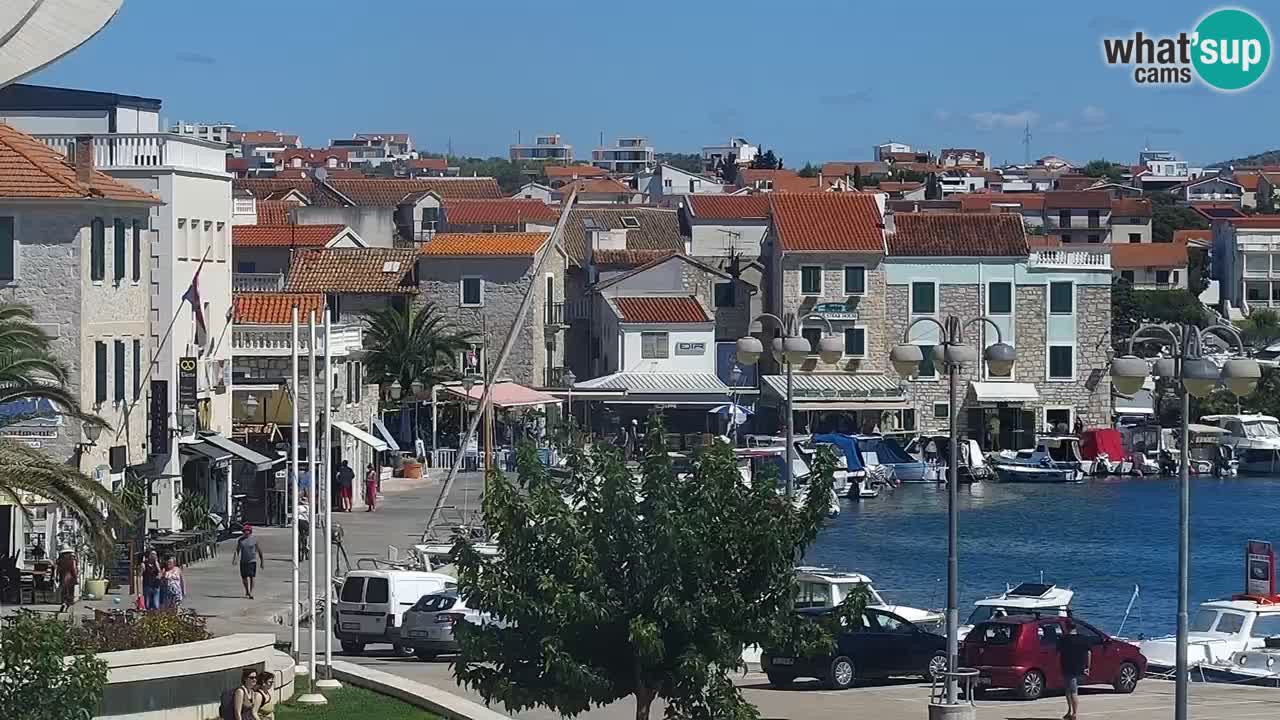 Vodice livecam – marina e il lungomare