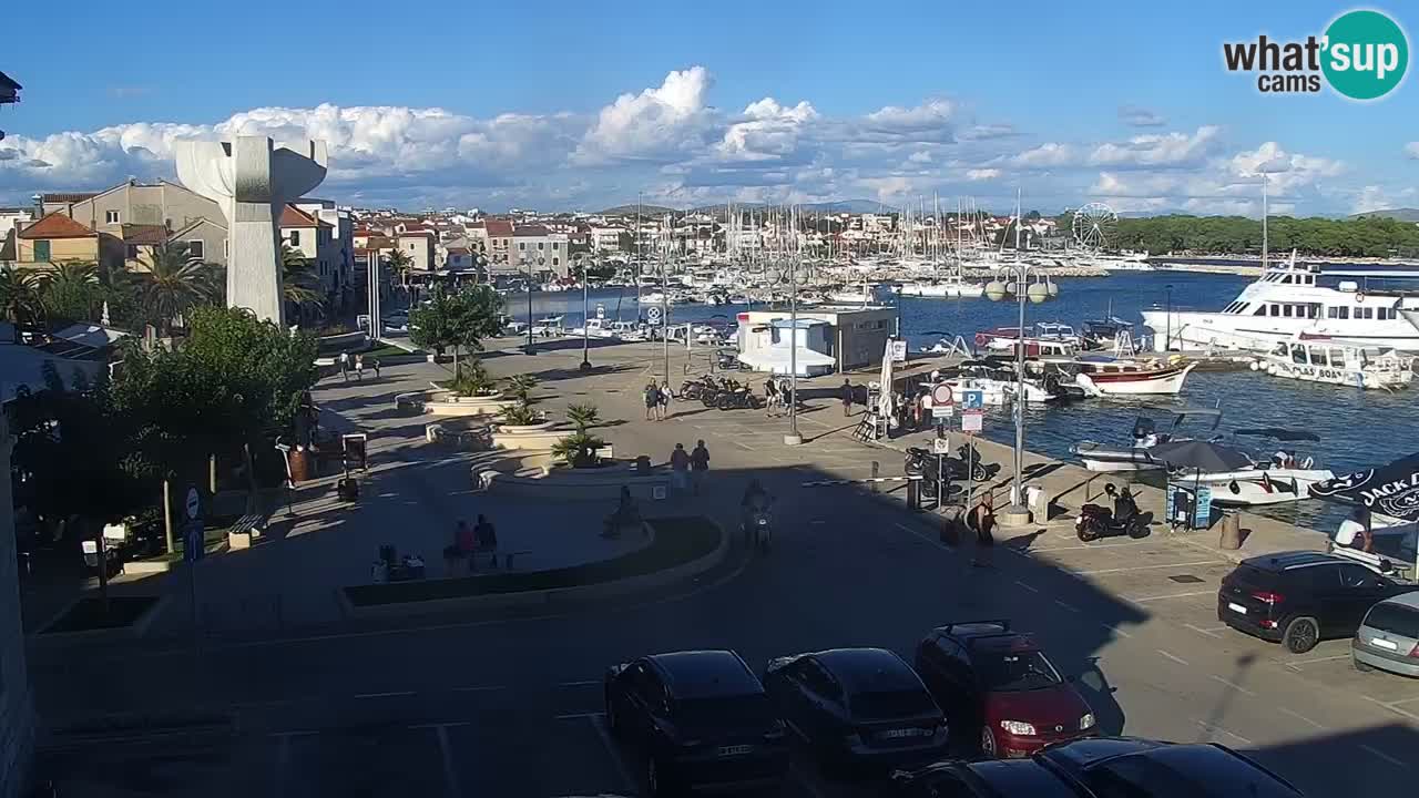 Vodice livecam – marina e il lungomare