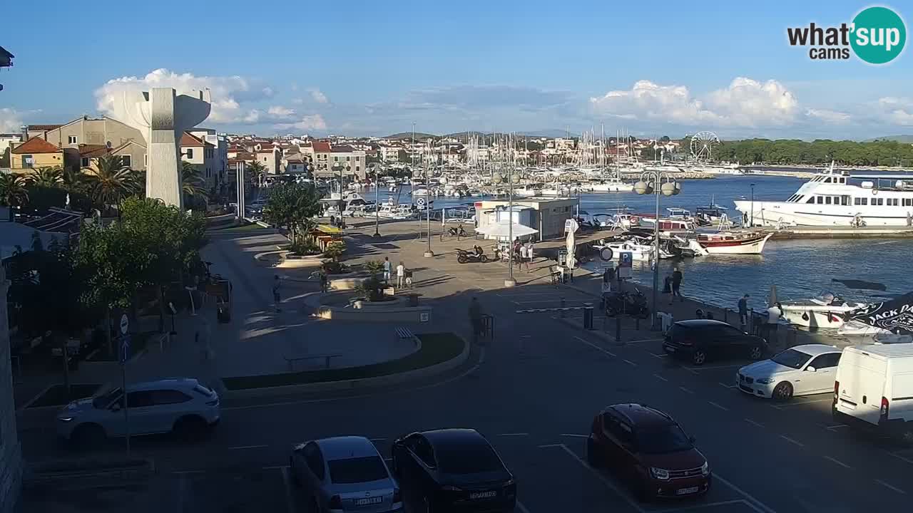 Vodice livecam – marina e il lungomare