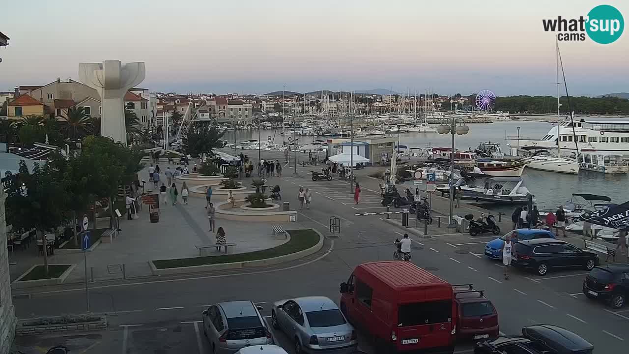 Vodice webcam live – front de mer