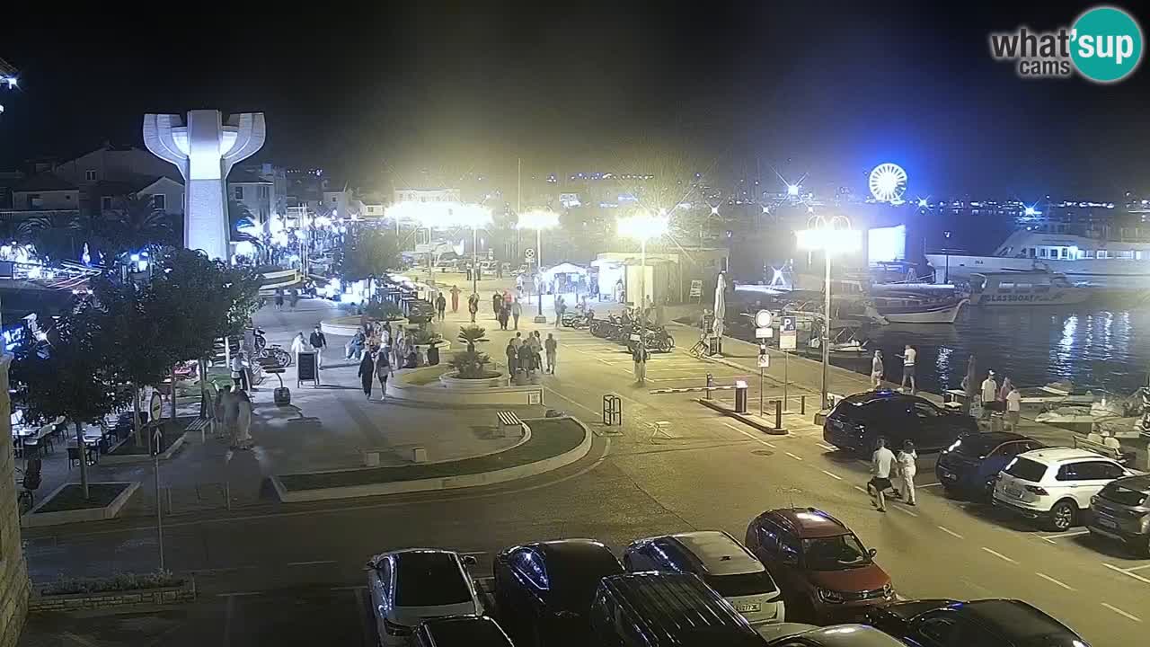 Vodice webcam – marina i meer
