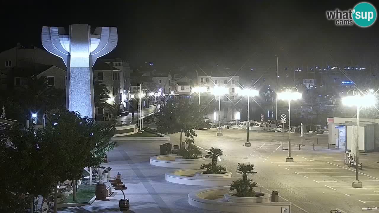 Vodice webcam – marina i meer