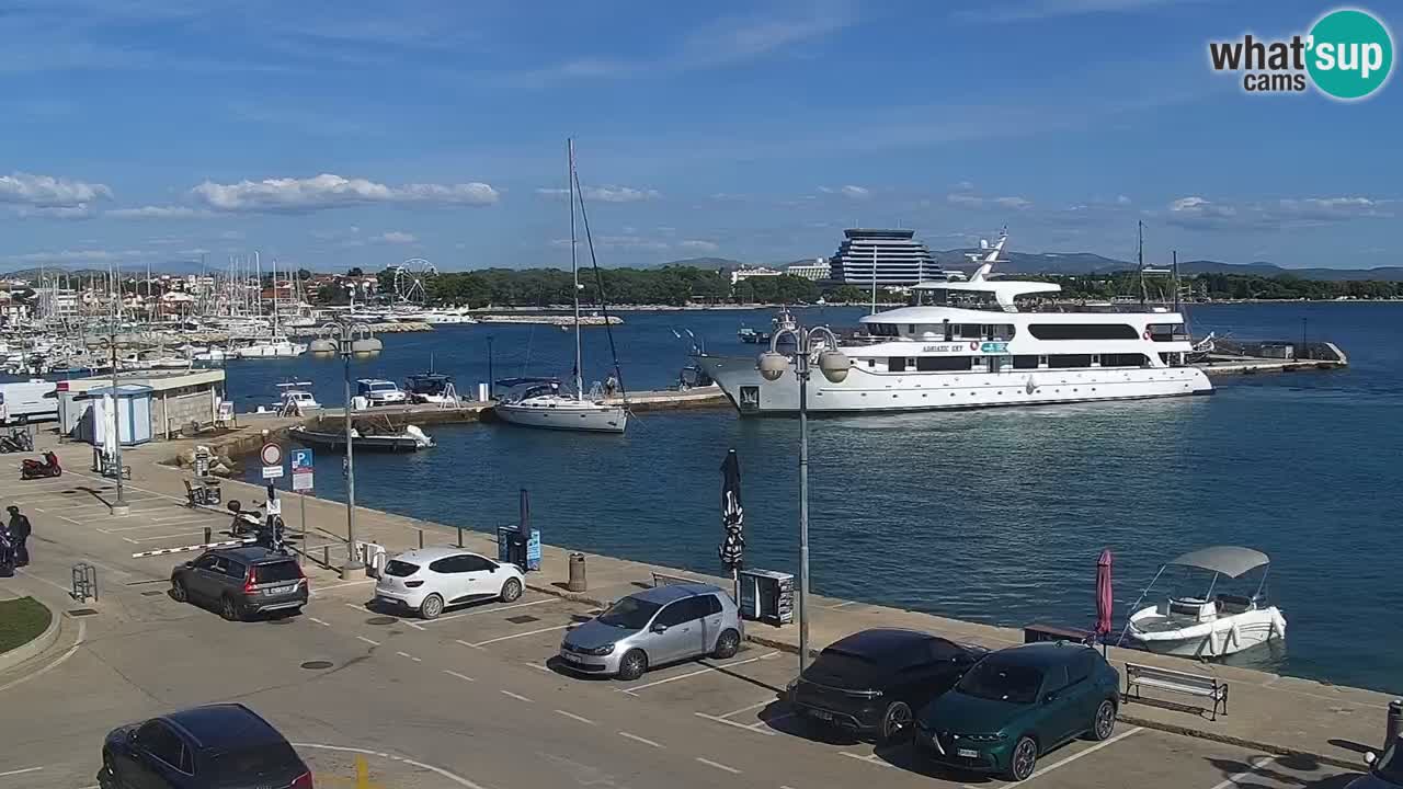 Vodice spletna kamera – marina in riva