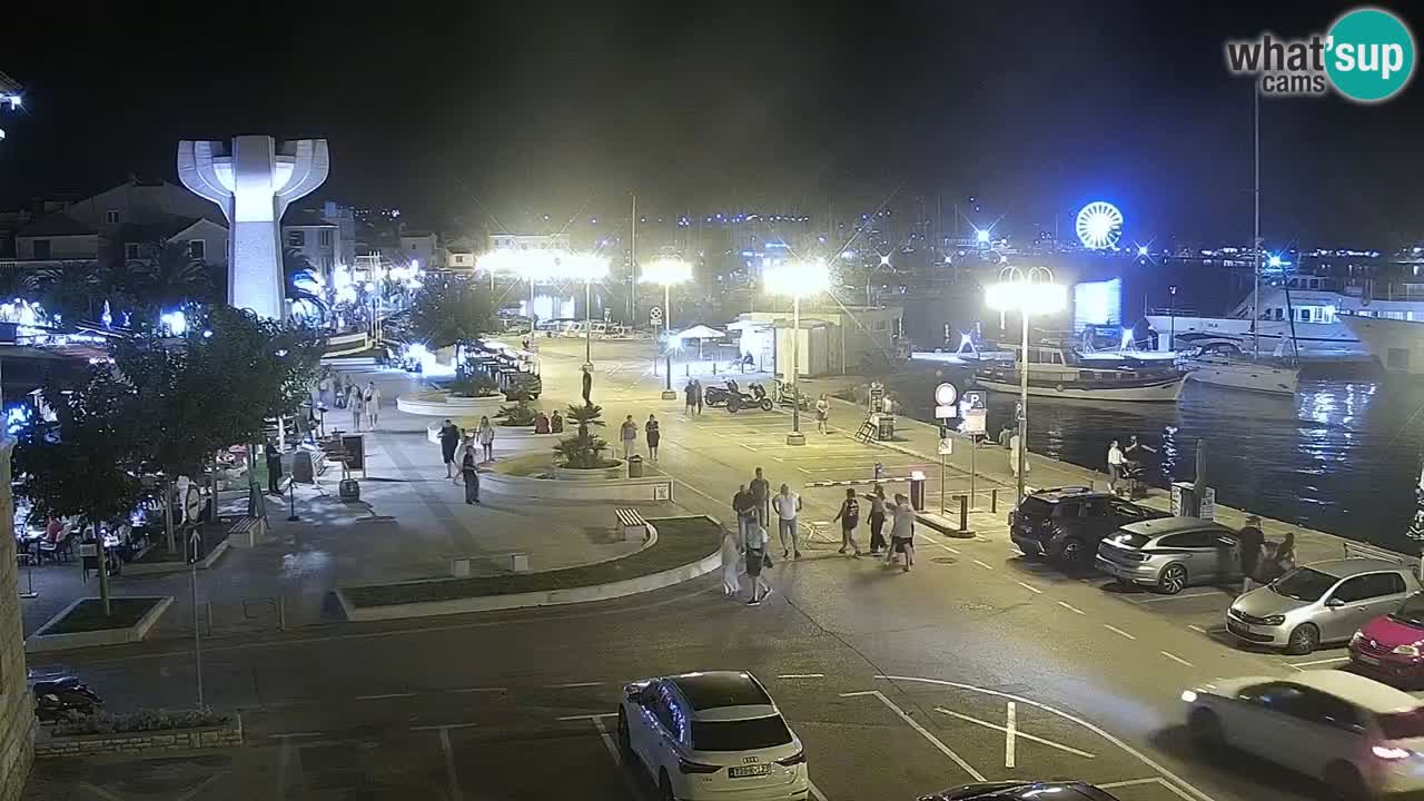 Vodice livecam – marina e il lungomare
