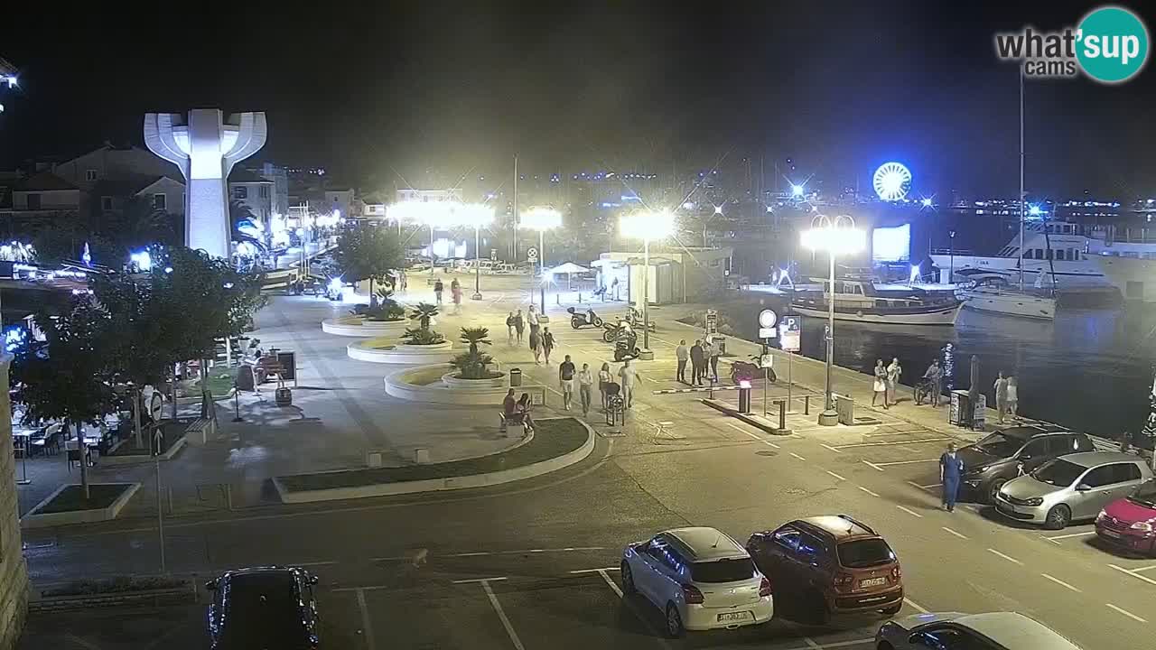 Vodice webcam – marina i meer