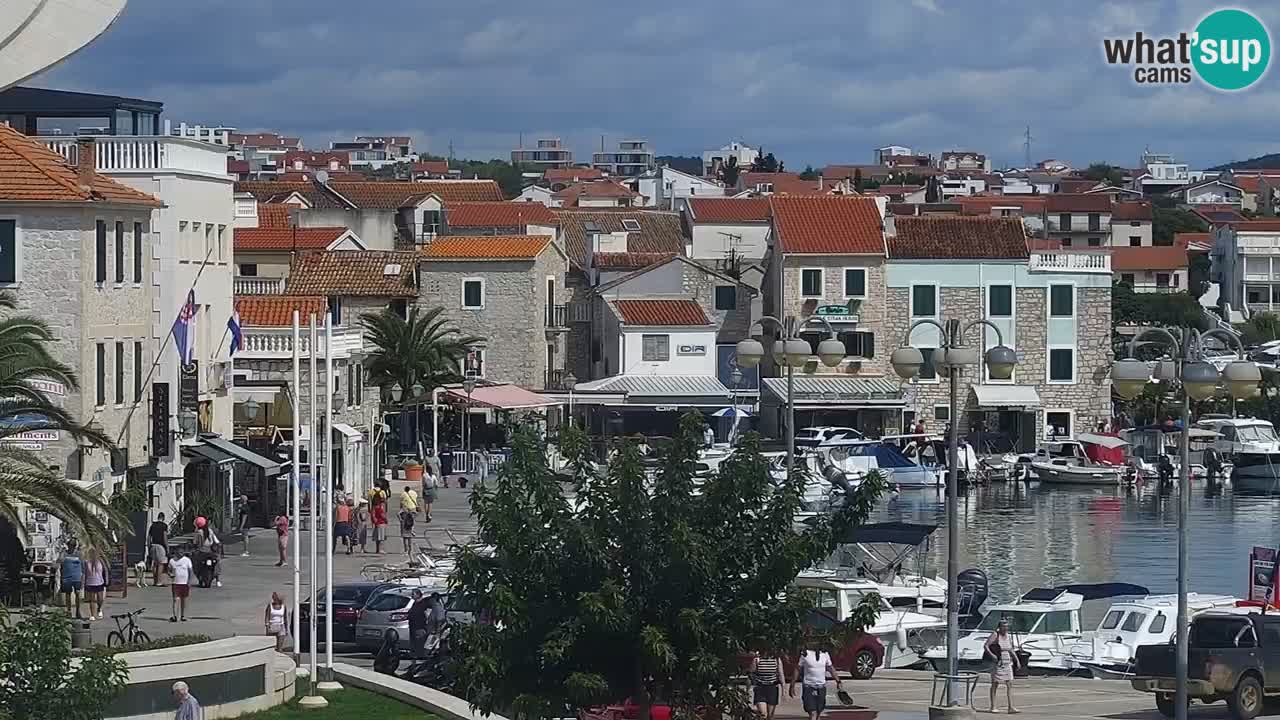 Vodice webcam live – front de mer