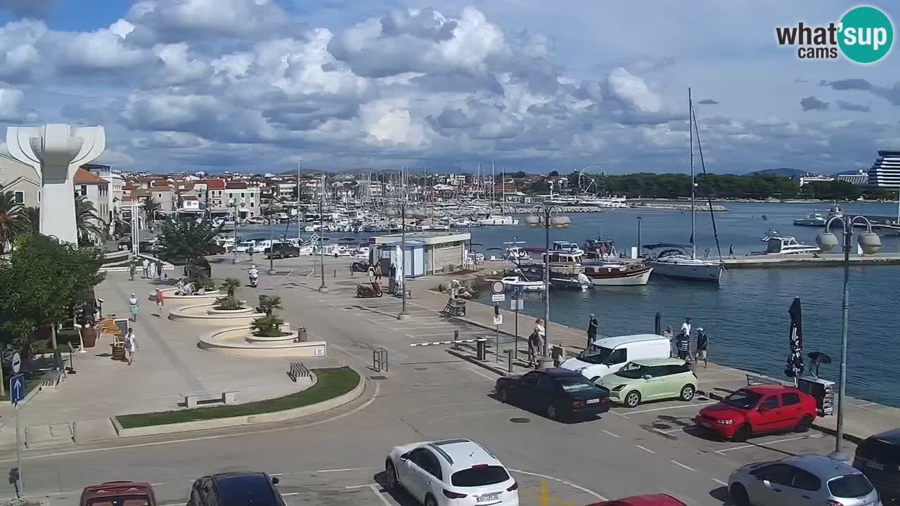 Vodice web kamera – marina i riva