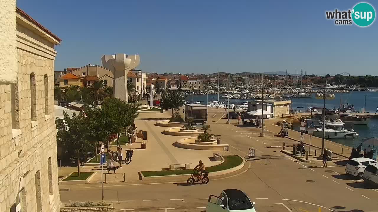 Vodice webcam live – front de mer