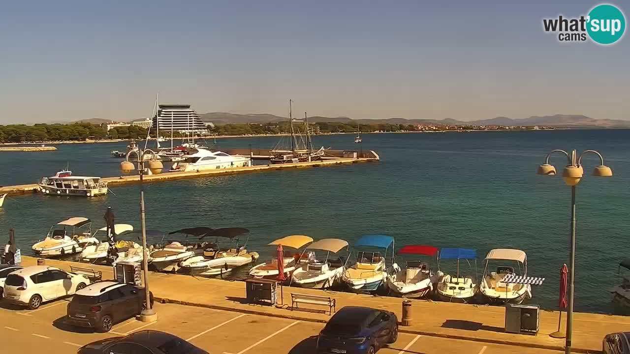 Vodice web kamera – marina i riva