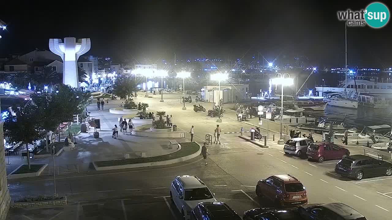 Vodice webcam – marina i meer