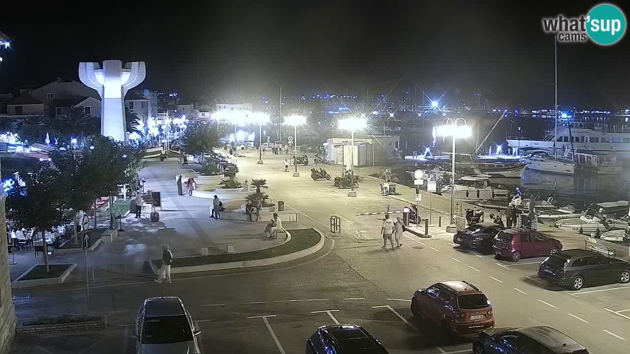Vodice livecam – marina e il lungomare
