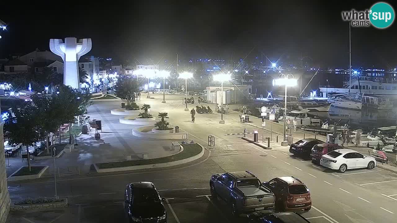 Vodice webcam – marina i meer