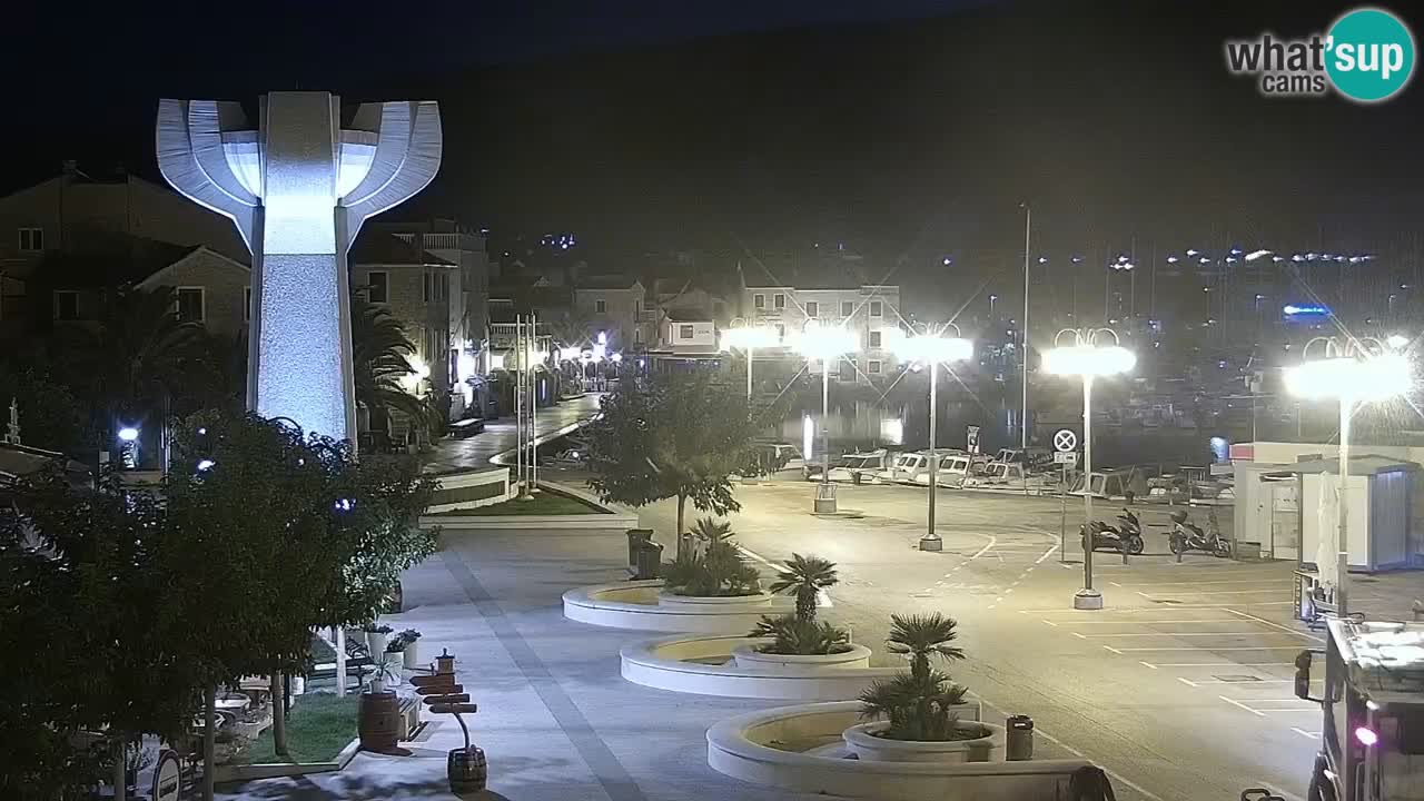 Vodice webcam live – front de mer