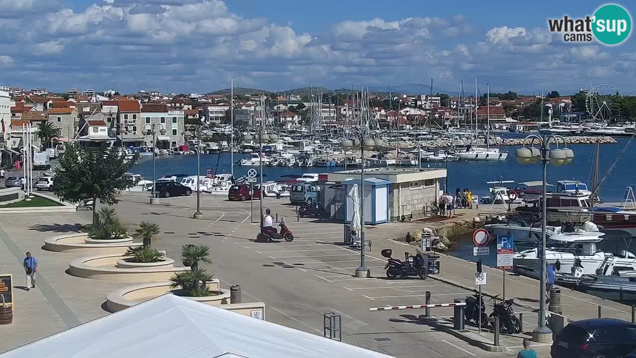 Vodice webcam live – front de mer