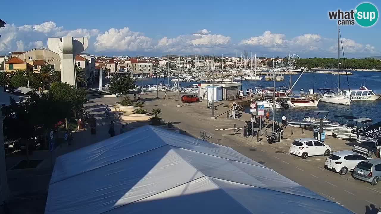 Vodice webcam – marina i meer