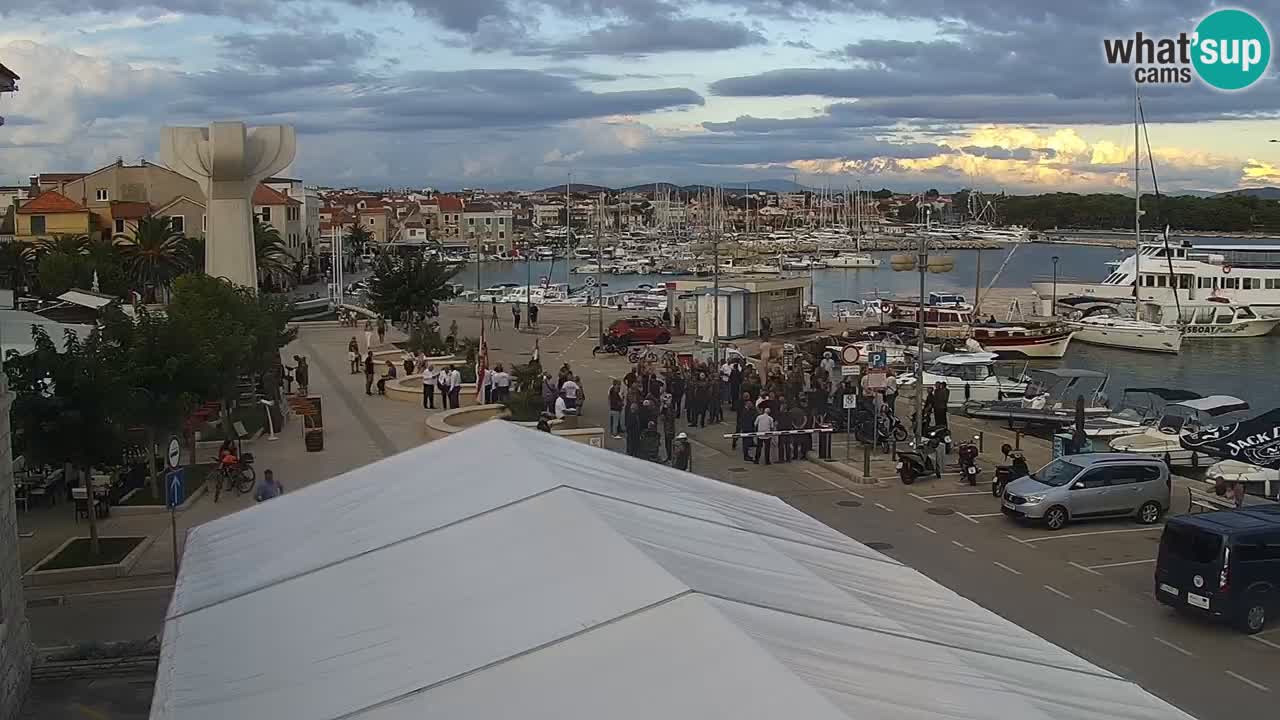 Vodice livecam – marina e il lungomare
