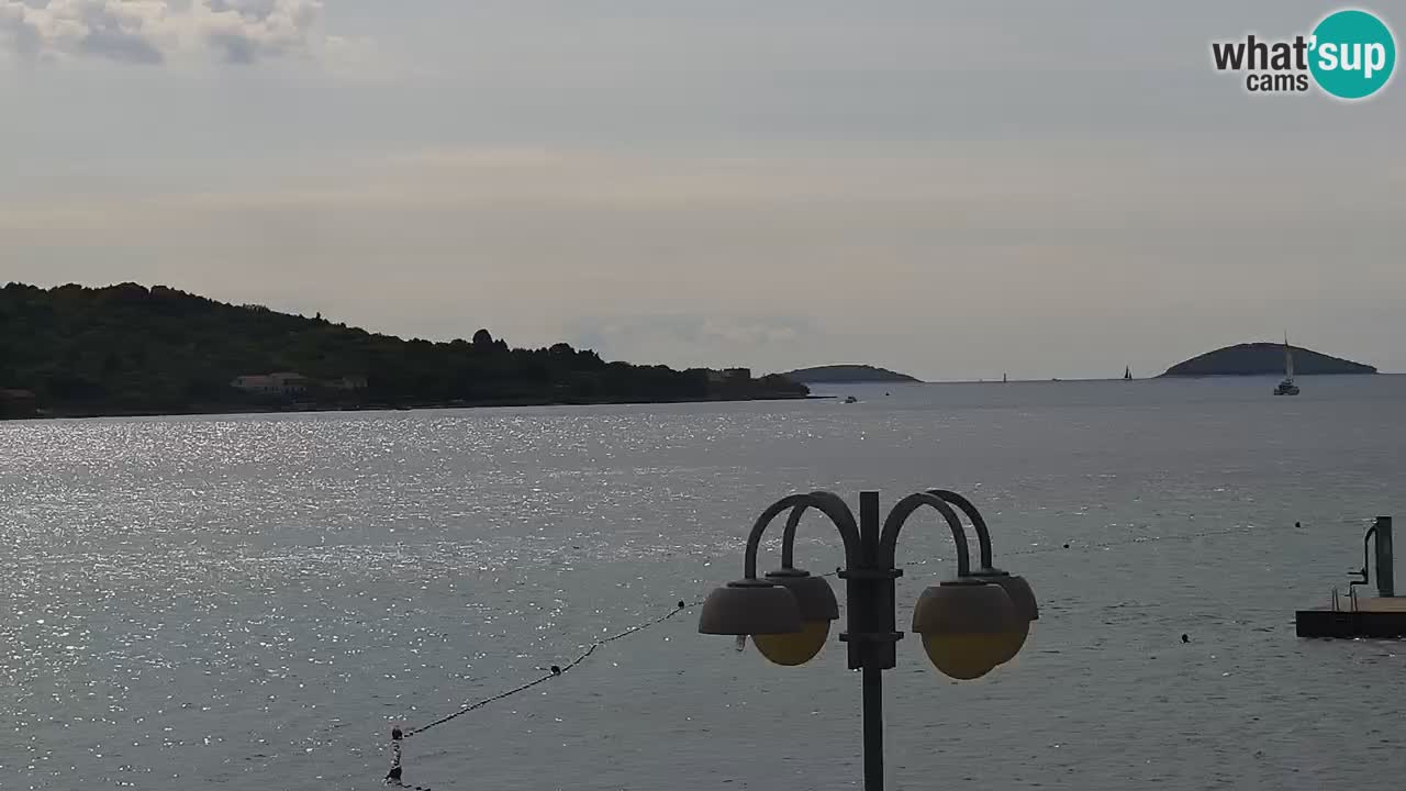 Vodice Live webcam – marina and  seafront