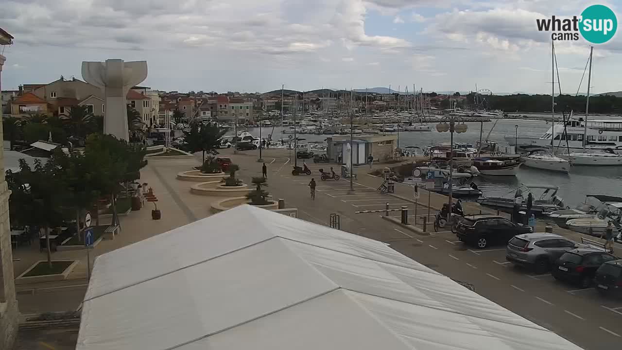 Vodice livecam – marina e il lungomare