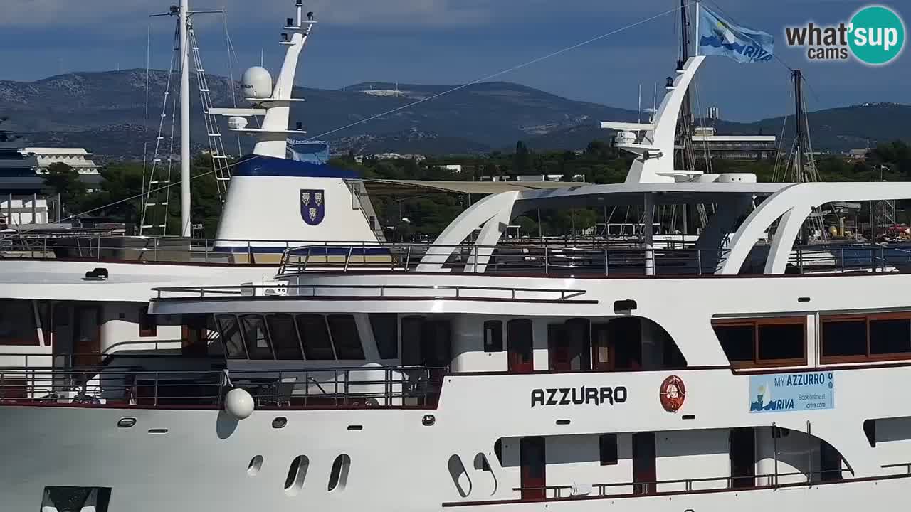 Vodice webcam – marina i meer