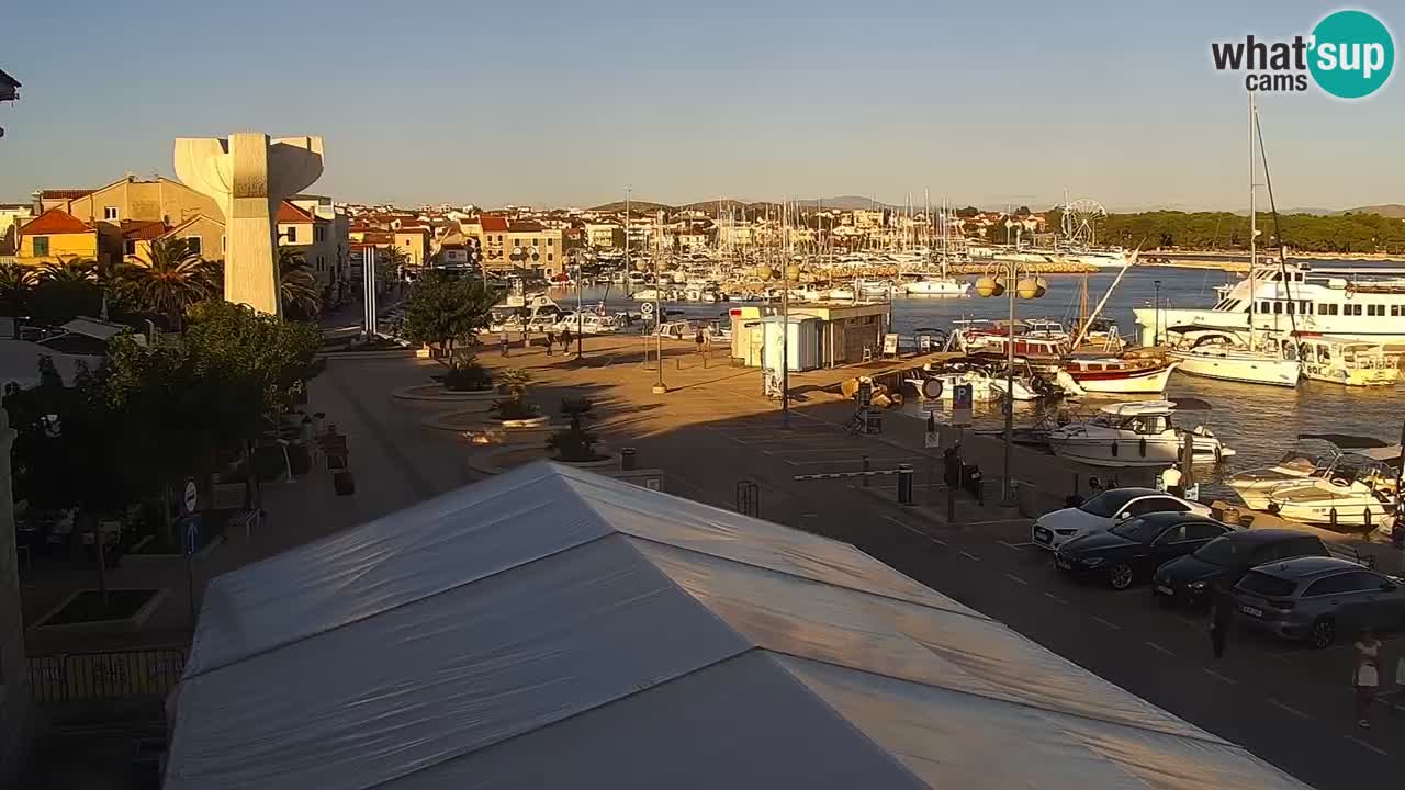 Vodice webcam live – front de mer
