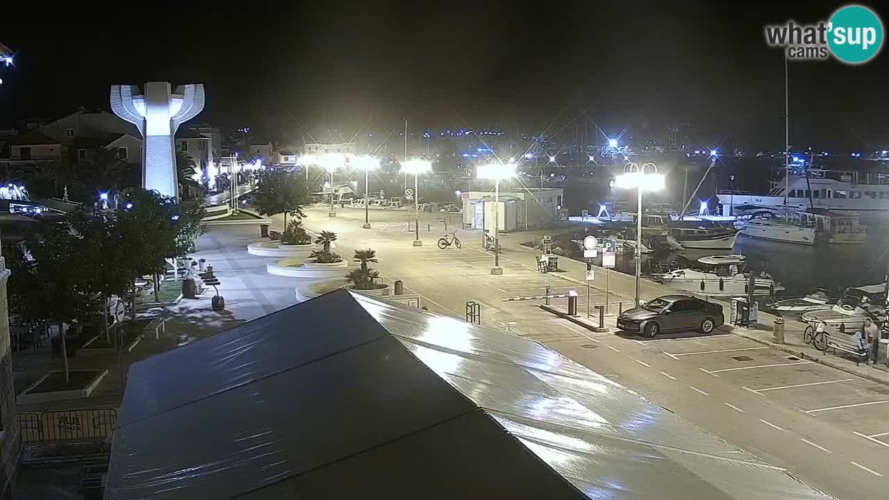 Vodice webcam – marina i meer