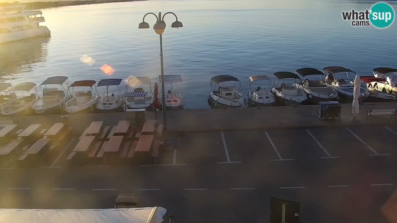 Vodice livecam – marina e il lungomare
