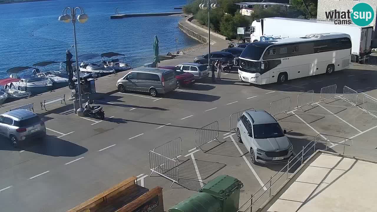 Vodice web kamera – marina i riva