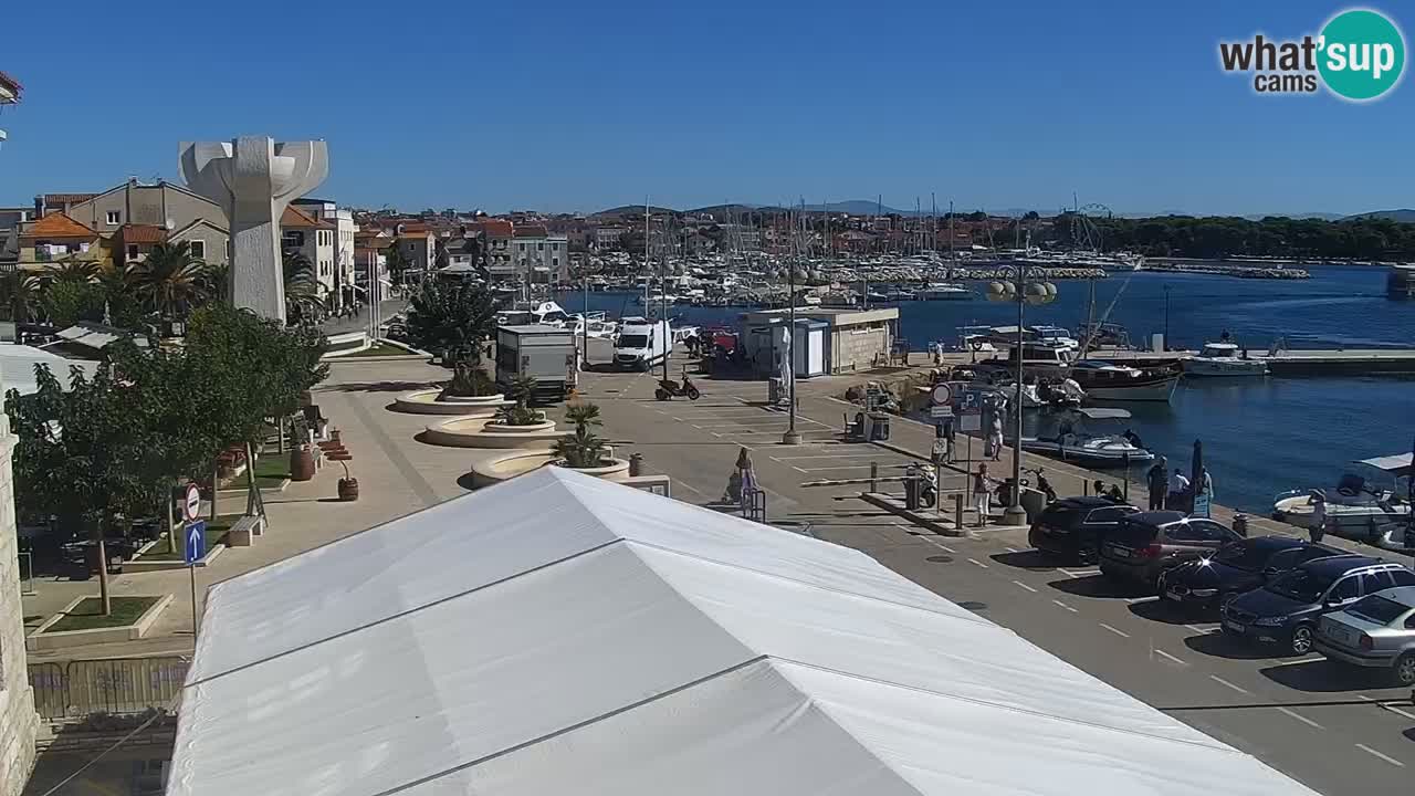 Vodice webcam – marina i meer