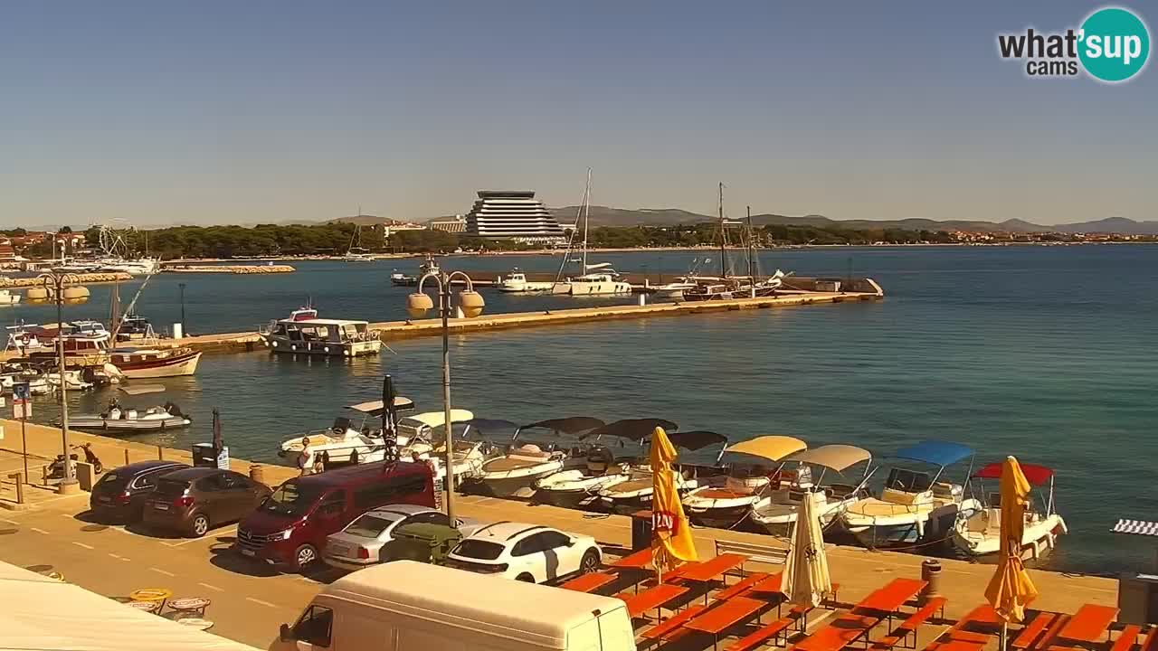Vodice webcam live – front de mer