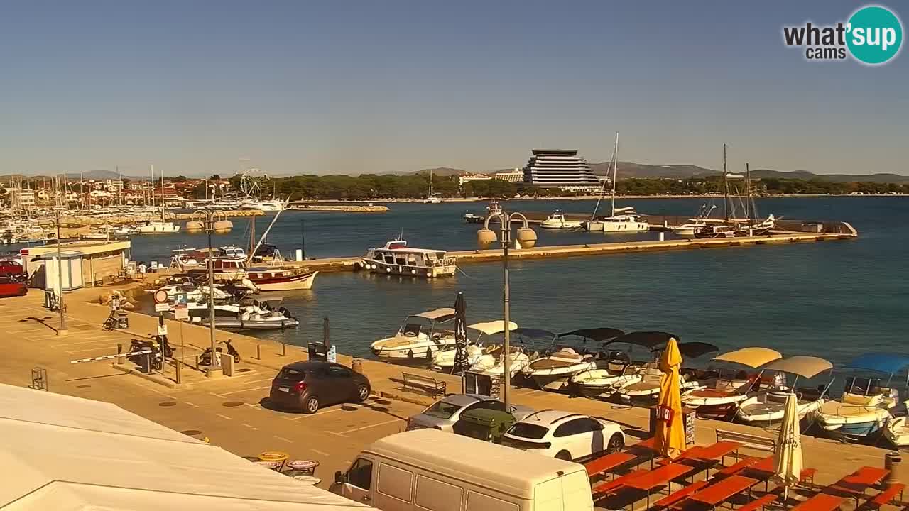 Vodice webcam – marina i meer