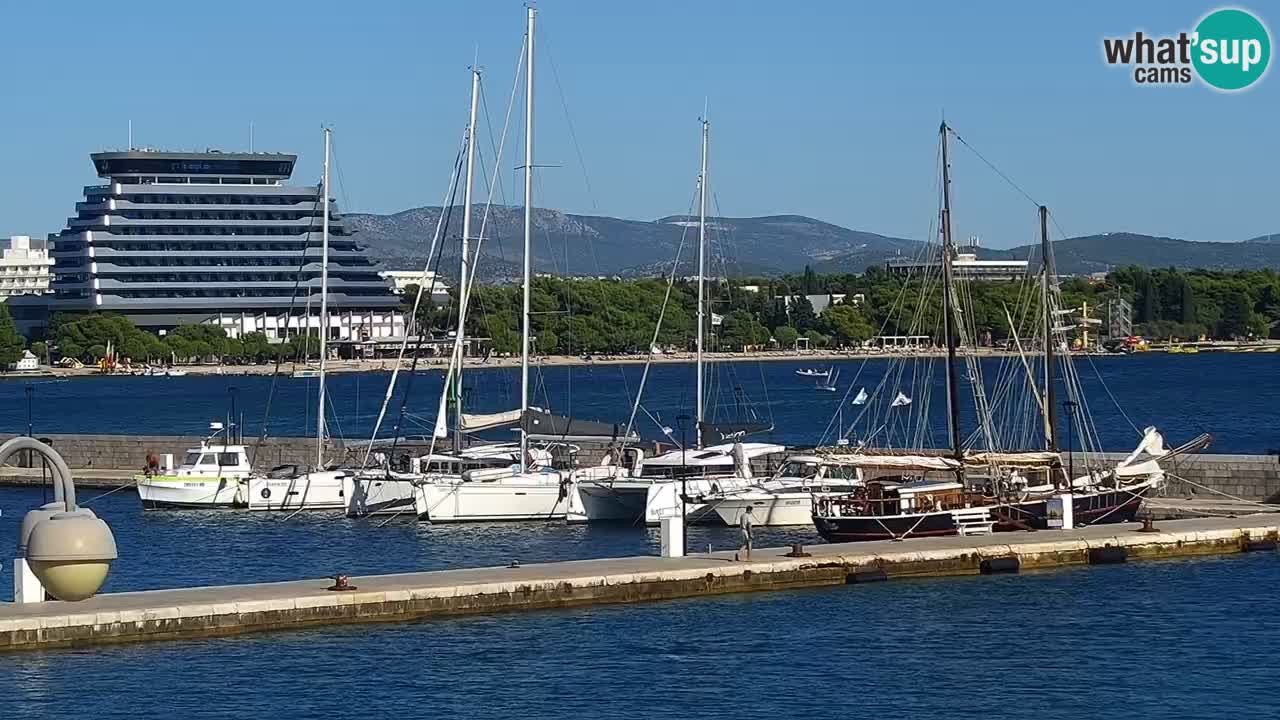 Vodice livecam – marina e il lungomare