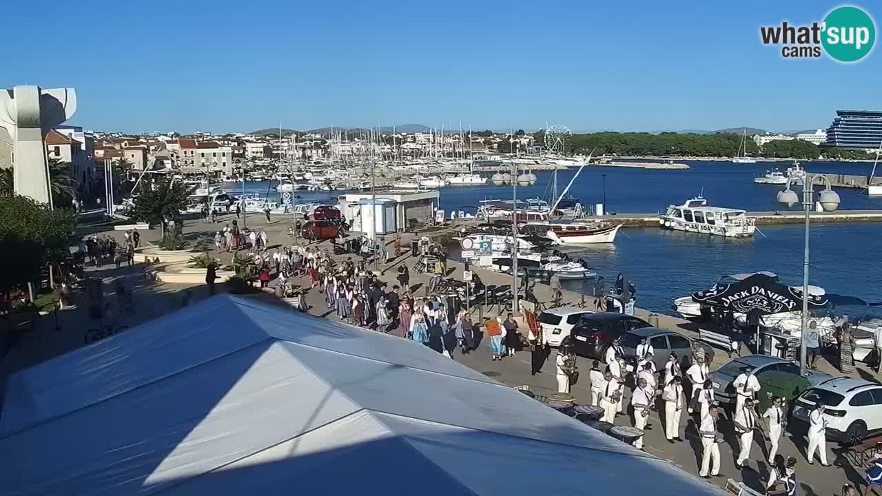 Vodice webcam live – front de mer