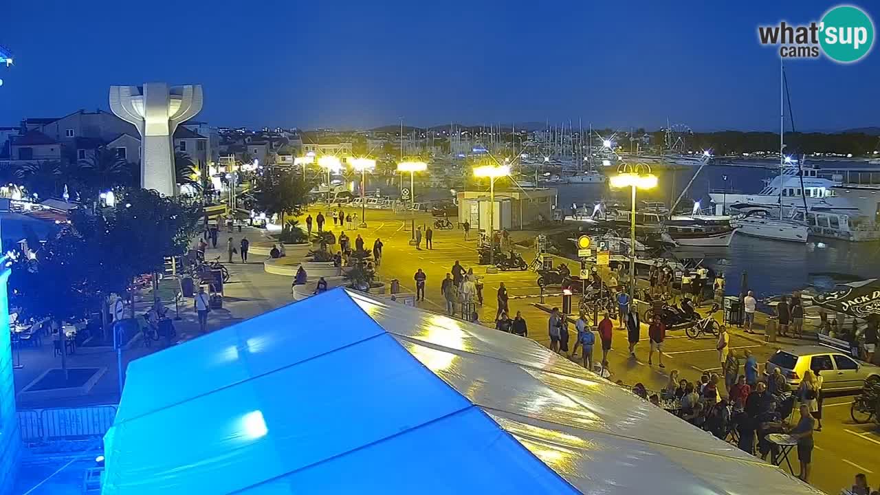 Vodice livecam – marina e il lungomare