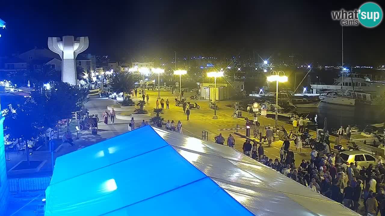 Vodice livecam – marina e il lungomare