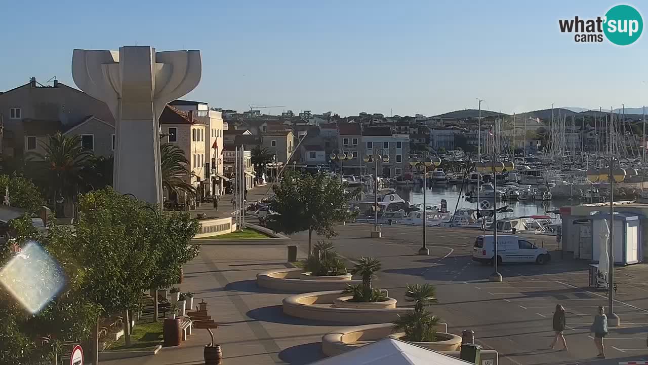 Vodice camera en vivo – marina paseo marítimo