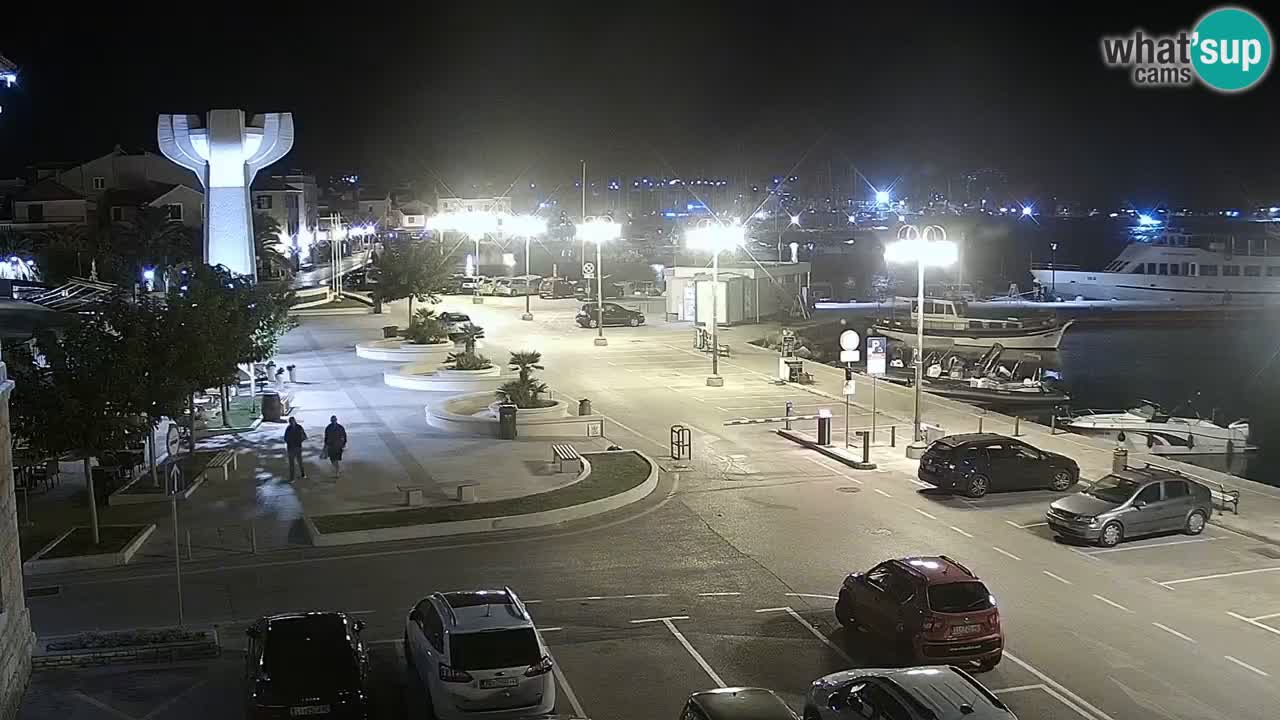 Vodice webcam – marina i meer
