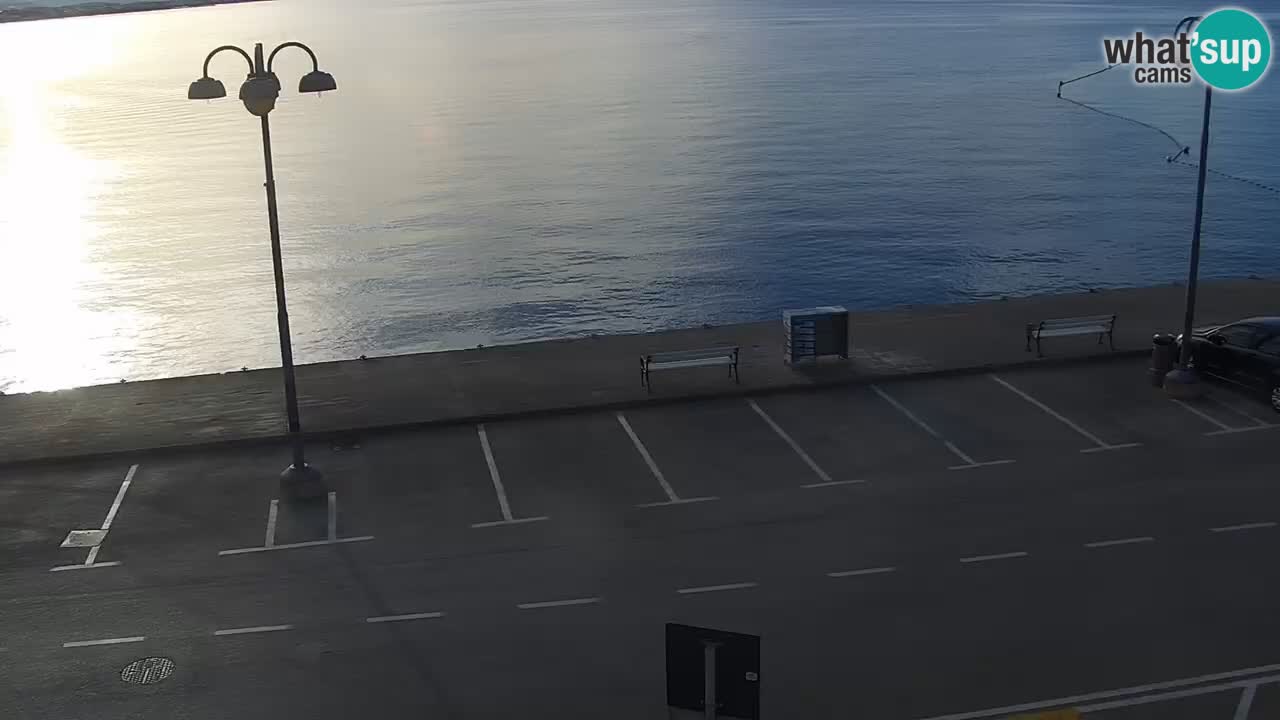 Vodice webcam live – front de mer