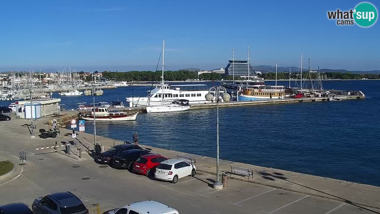 Vodice spletna kamera – marina in riva