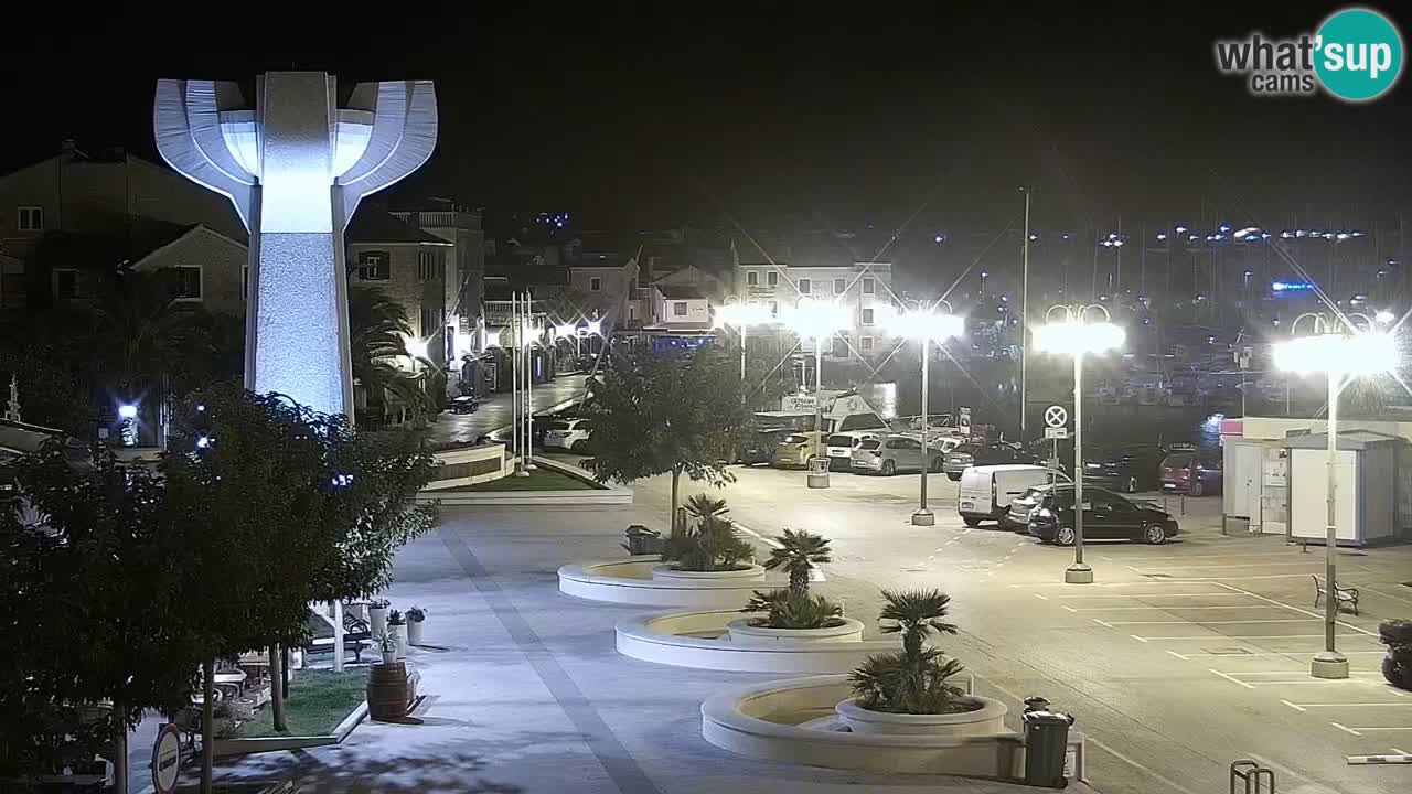 Vodice webcam – marina i meer