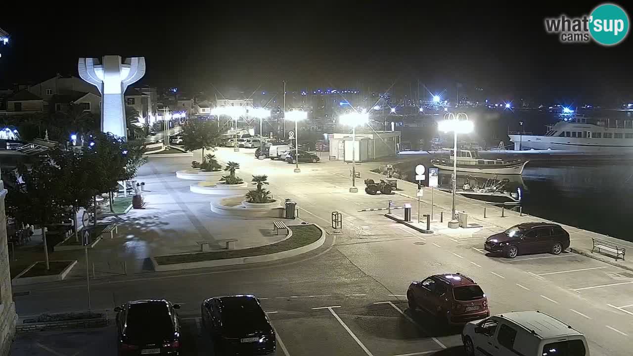 Vodice livecam – marina e il lungomare