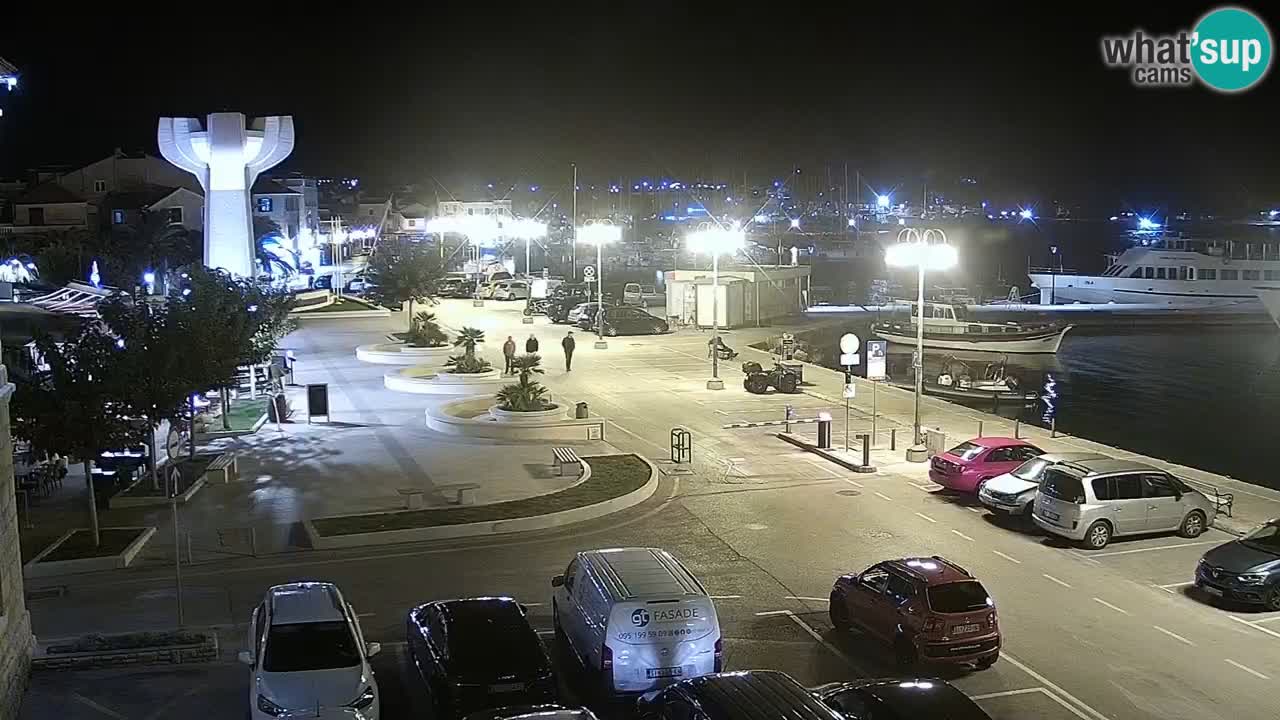 Vodice webcam – marina i meer
