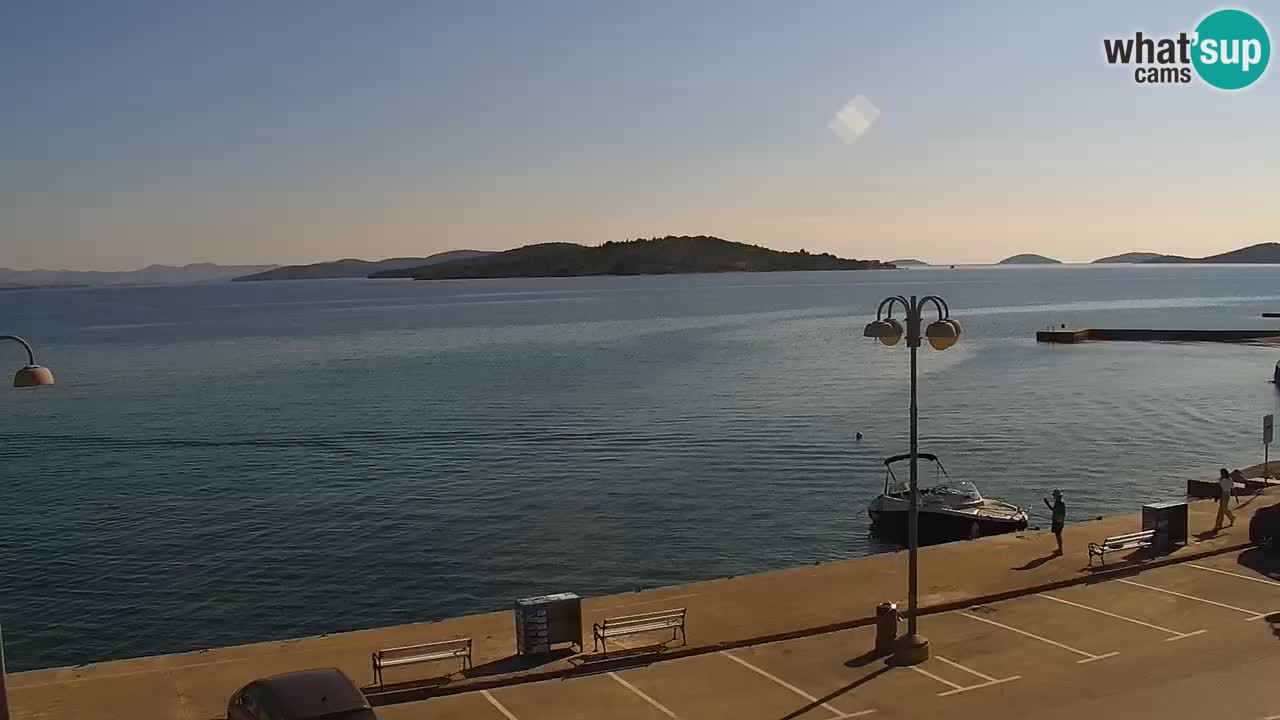 Vodice spletna kamera – marina in riva