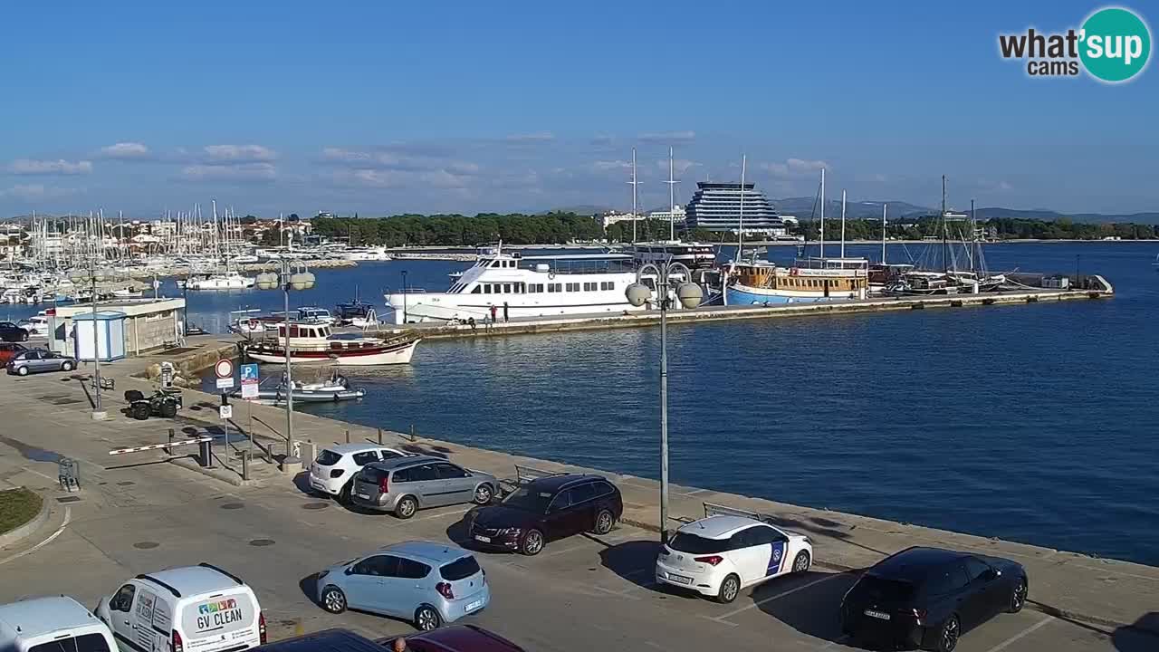 Vodice spletna kamera – marina in riva