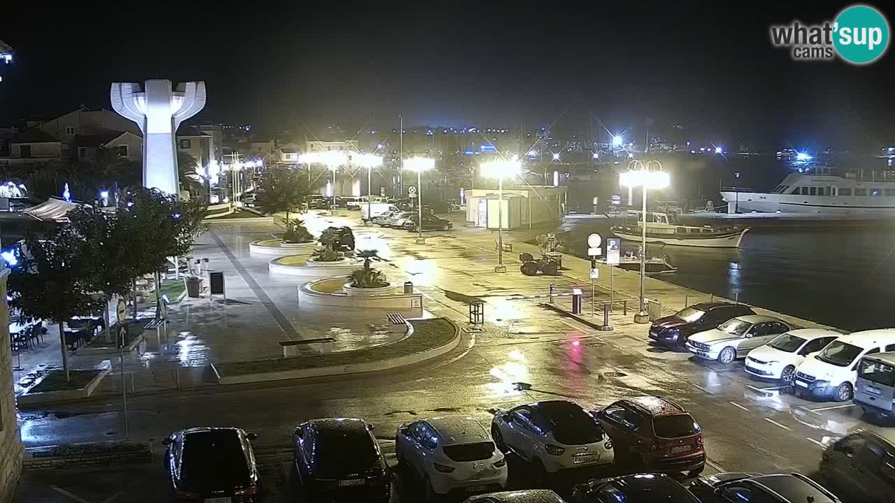 Vodice webcam – marina i meer