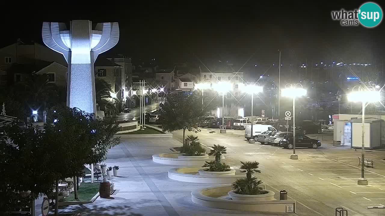 Vodice webcam – marina i meer