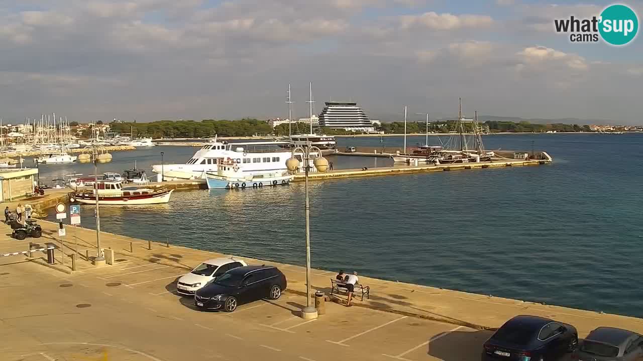 Vodice spletna kamera – marina in riva