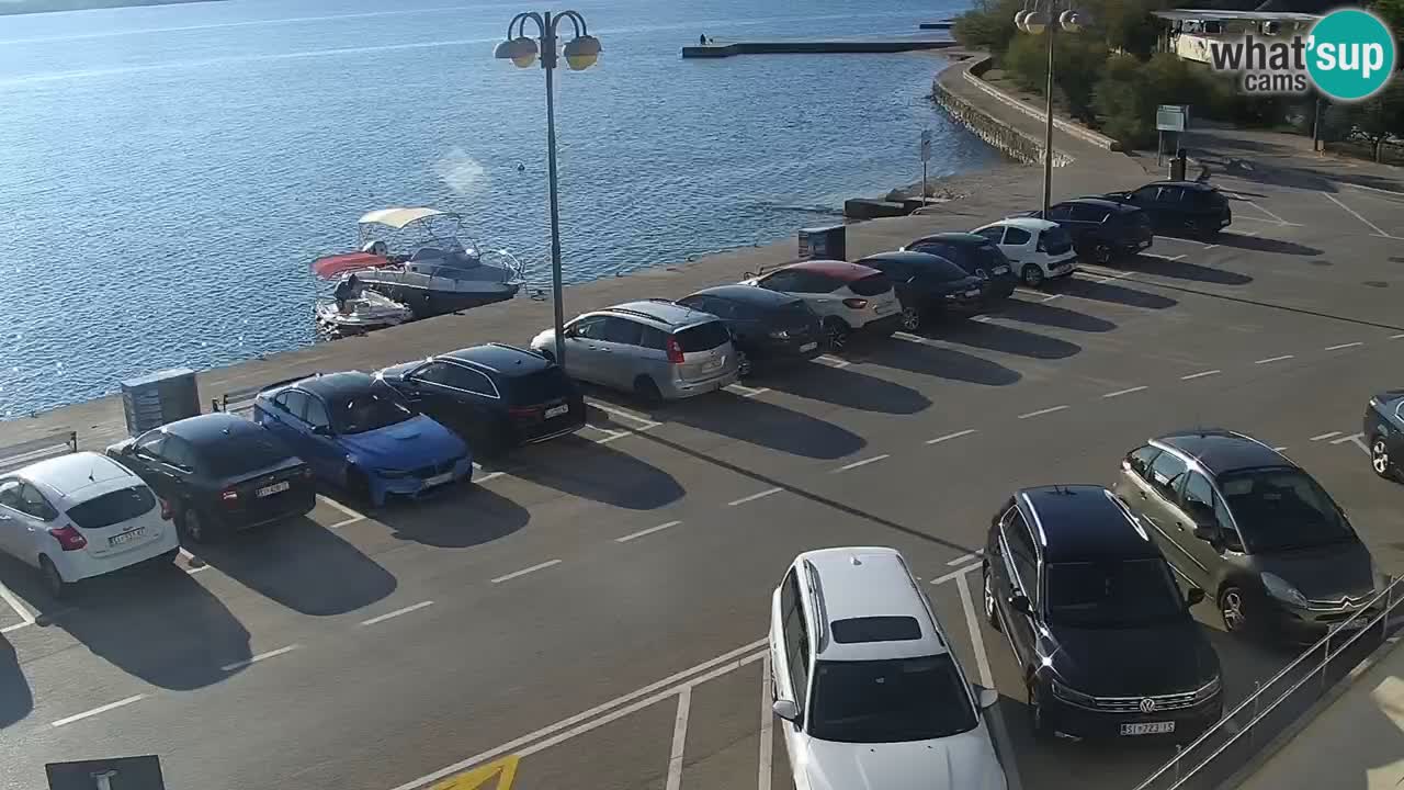 Vodice web kamera – marina i riva